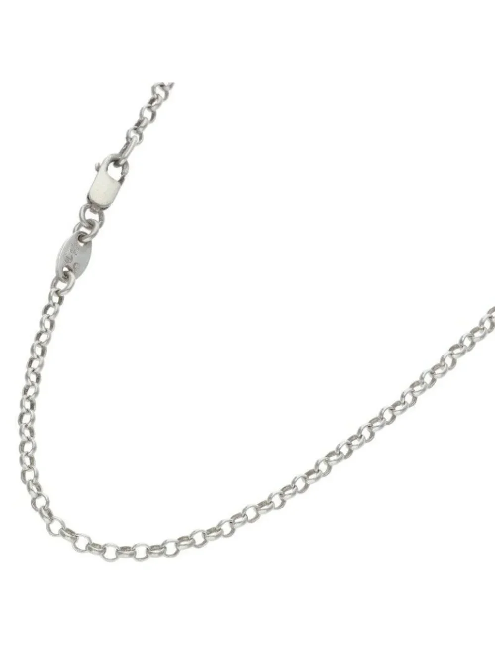 Chrome Hearts Neckchain Roll Chain Silver Necklace